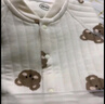 婧麒（JOYNCLEON）新生嬰兒衣服秋冬季初生寶寶連體衣純棉夾棉加厚哈衣爬服冬裝 可愛熊 59cm 曬單實拍圖