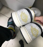 UKMJ莆田純原蛇年新款aj1喬一系列男鞋學生百搭透氣耐磨運動低幫板鞋 AJ1黑鉆灰 【純原復刻】 41 【正碼正拍】 曬單實拍圖