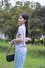 NAOTIEA納奧蒂爾小帆船短袖T恤上衣女2025夏季新款休閑寬松顯瘦POLO襯衫 香芋紫 XL （建議110-120斤） 曬單實拍圖