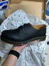 馬丁博士（Dr.Martens）1461 Nappa男女舒適百搭通勤啞光軟皮黑色薄底皮鞋單鞋 黑色 42 曬單實(shí)拍圖