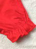 傳樂星女寶寶周歲禮服春夏服公主百日宴0-2周歲抓周衣服喜慶紅色套裝 （夏季短袖+福襪）繁花蝶舞 常規(guī) 80 CM（17-20斤/9-12月） 曬單實拍圖