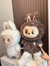 泡泡瑪特POPMART拉布布LABUBU Time to chill zimomo搪膠毛絨玩具公仔玩偶 zimomo2.0大天使（58cm） 曬單實(shí)拍圖