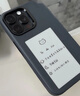 iPhone系列手機(jī)殼iphone15 pro max 三色投屏殼Apple/蘋果14/13 墨水屏Ai智能創(chuàng)意全包防摔保護(hù)殼 黑色 iPhone 13 Pro Max 曬單實(shí)拍圖