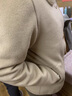 富夕2025新款媽媽秋裝外套中年婦女夾克上衣中老年女裝春秋雙面呢大衣 卡其 3XL 建議120-130斤 曬單實拍圖