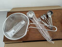 onlycook304不銹鋼量勺套裝計量勺烘焙廚房工具克數勺刻度勺子 1套7件 曬單實(shí)拍圖