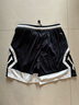 安踏（ANTA）歐文系列 男女夏季新款寬松籃球五分褲針織運動(dòng)比賽短褲172521307 基礎黑 -5 XL (女生選購建議偏小一碼) 曬單實(shí)拍圖
