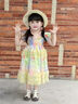 G.DUCK KIDS女童連衣裙2025夏季新款兒童洋氣公主裙時(shí)尚寶寶海邊度假蝴蝶裙子 吊帶裙 100 建議90-100cm2-3歲 曬單實(shí)拍圖