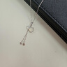 中國(guó)黃金CHINA GOLD福祿葫蘆銀項(xiàng)鏈女銅錢玉髓吊墜教師節(jié)禮物送女老師老婆生日 京速達(dá)-銅錢福祿葫蘆玉髓項(xiàng)鏈 曬單實(shí)拍圖