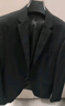 羅蒙（ROMON）西服套裝男秋冬季商務(wù)修身西裝男士正裝結(jié)婚伴郎禮服 藏青色 M  曬單實(shí)拍圖