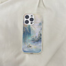 品盟（PISMEXOK）適用于蘋果iphone16/15promax手機(jī)殼新款流云似水鎏金玻璃款保護(hù)套夏日冰涼膚感硅膠殼時(shí)尚個(gè)性女 【高山流水】玻璃殼 iPhone 16 Pro Max 曬單實(shí)拍圖