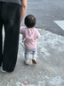 泰蘭尼斯秋季嬰兒步前鞋軟底爬站男女寶寶學(xué)步地板鞋白/杏色21碼 曬單實拍圖