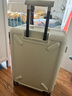 新秀麗（Samsonite）行李箱女新款拉桿箱大容量結(jié)實戶外露營旅行箱UB7 象牙白 25英寸 曬單實拍圖