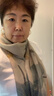 XIUNIANG真絲絲巾女媽媽禮物桑蠶絲披肩度假薯莨雪紡長(zhǎng)巾禮盒新絲綢 GB長(zhǎng)巾-荷韻(綠色) 曬單實(shí)拍圖