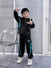 迪士尼男童套裝兒童春秋裝兩件套2025新款中大童運(yùn)動(dòng)服男孩衣服休閑時(shí)尚 YBL閃電衛(wèi)衣套裝-黑色 160 曬單實(shí)拍圖
