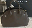 蔻馳（COACH）女士EMPIRE CARRYALL 26號手袋單肩斜挎包包 B4/楓葉色 曬單實(shí)拍圖