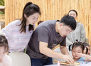 POUM短袖T恤男2025夏季新款百搭卡通印花五分袖男女寬松圓領(lǐng)內搭上衣 JXFS-A1026灰色 XL [建議體重135-150] 曬單實(shí)拍圖
