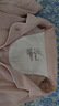 無印良品（MUJI）女式 無側(cè)縫雙層紗織 睡衣 家居服套裝  淺粉紅色5S XL  曬單實拍圖