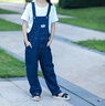 哈羅小黃鴨（G.DUCKKIDS）2025新款夏季兒童背帶褲套裝男女童時(shí)尚百搭洋氣畢業(yè)季潮款 單件背帶褲 110 cm 曬單實(shí)拍圖