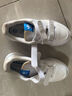 adidas男女小童NY 90魔術(shù)貼經(jīng)典運(yùn)動(dòng)板鞋兒童阿迪達(dá)斯官方三葉草   白/肉色/藍(lán)色   30 曬單實(shí)拍圖