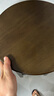 愛(ài)迪威實(shí)木凳子吧臺椅餐桌凳小板凳家用北歐簡(jiǎn)約復古奶茶店酒吧高圓凳 整裝加固新款圓凳高70cm胡桃色 曬單實(shí)拍圖