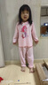 G.DUCKKIDS兒童睡衣女春秋莫代爾長(cháng)袖女童家居服套裝薄款寶寶愛(ài)莎公主空調服 愛(ài)莎 90 建議寶寶10-12公斤 24-36個(gè) 曬單實(shí)拍圖