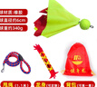 糜嵐廣場(chǎng)健身甩龍舞龍彩帶甩彩龍彩條初學(xué)中老年?duì)C金帶球節(jié)目 燙金紅色-8米雙面 曬單實(shí)拍圖