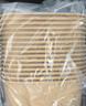 佳馳一次性紙碗620ML*100只 竹纖維可降解湯碗面碗戶外露營餐盒不帶蓋 曬單實(shí)拍圖