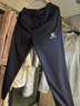 卡爾美（KELME）直筒運動(dòng)長(cháng)褲兒童針織純色休閑衛褲男童運動(dòng)褲中大童足球褲子 深藍色 140 曬單實(shí)拍圖