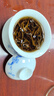 誠德軒景德鎮(zhèn)三才杯蓋碗手繪青花巖茶泡茶碗梅開五福陶瓷功夫茶杯 4#青花梅開五福 蓋碗 曬單實(shí)拍圖