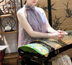 AEMAPE新中式國風(fēng)禪意女裝夏季感氣質(zhì)紫色掛脖上衣無袖露肩系帶小衫 紫色 M 曬單實拍圖