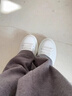 蘇系（SUXI）暴麥昆小白鞋女春夏季潮牌厚底男鞋情侶增高真皮高級(jí)感闊型鞋子男 白色-霧霾藍(lán)【顯瘦百搭】禮盒裝 37 女碼 曬單實(shí)拍圖