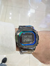 卡西歐（CASIO）七夕節(jié)禮物 G-SHOCK金屬小方塊時(shí)尚運(yùn)動(dòng)男表小金塊銀塊男士手表 GMW-B5000BPC-1PR全金屬 曬單實(shí)拍圖