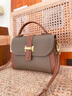CALWAN KEODH包包女包2026新款手提媽媽包斜挎包生日禮物送女友老婆 【大象灰】輕奢時(shí)尚實(shí)用走心女生閨蜜 曬單實(shí)拍圖