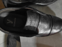 意爾康男鞋 皮鞋男春季真皮商務(wù)正裝男士皮鞋英倫德比鞋三接頭婚鞋男 黑色 38 曬單實(shí)拍圖