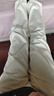 杰克·瓊斯（JACK&JONES）衣服男裝903直筒米白色牛仔褲男四季款彈力休閑褲子高端品牌男褲 C00米白色 28 165 W28/L30 曬單實(shí)拍圖