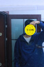 馬登工裝美式復(fù)古半拉鏈衛(wèi)衣男秋拼色連帽甲板服純棉休閑套頭夾克外套 海軍藍(lán) M 曬單實拍圖