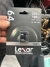 雷克沙（Lexar）SD存儲卡  64GB  U3 V60 4K數碼相機內存卡 雙排金手指（讀250MB/s 寫(xiě)120MB/s） 曬單實(shí)拍圖