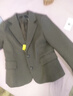 SXA香港潮牌短款毛呢西裝外套女2025春季新款小個(gè)子職業(yè)氣質(zhì)通勤上衣 單件淺棕色西裝 M 曬單實(shí)拍圖