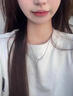 寶鉑琳麥穗項鏈輕奢女生S925純銀項鏈鎖骨鏈高級感小眾設(shè)計項鏈送女朋友 穗穗平安項鏈【蝴蝶結(jié)禮盒】 配 曬單實拍圖