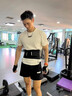 安踏（ANTA）護腰帶健身男士專(zhuān)用運動(dòng)腰間盤(pán)突出腰肌腰椎勞損收腹束腰透氣腰撐 墨黑色【8根支撐條/透氣加壓】 L體重130-180斤腰圍85-104cm 曬單實(shí)拍圖