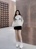 百麗尚熙系列網(wǎng)面運(yùn)動鞋女厚底老爹鞋2025夏季新款增高鞋學(xué)生輕便休閑鞋子 米色皮面 37 曬單實(shí)拍圖
