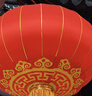 新新精藝大紅燈籠2個(gè)國慶節裝飾中秋節燈籠大門(mén)陽(yáng)臺戶(hù)外宮燈100#歡度佳節 曬單實(shí)拍圖