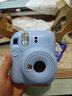 富士（FUJIFILM）instax mini12 一次成像立拍立得相機 七夕禮物 生日禮物 送禮可愛(ài)迷你立拍立得相機 MINI12 繡球藍 官方標配 曬單實(shí)拍圖