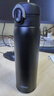 膳魔師（THERMOS）保溫杯大容量男女不銹鋼杯子學(xué)生水杯車(chē)載便攜可定制TCMD 墨石黑 500ml 曬單實(shí)拍圖