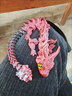 糜嵐 MIELANAT戀與深空秦徹龍塑高顏值通包生日禮物周邊可愛秦3D打印小龍魔擺件 炫酷紅黑 帶可拆卸翅膀尖尾徹龍40cm(眼睛 曬單實拍圖