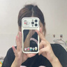 鹿途者 DEERWALK鏤空鏡面蠟筆小新iPhone16手機(jī)殼適用蘋果15/14promax自帶鏡頭膜12軟殼13pro可愛卡通新款全包防摔 鏤空鏡面-蠟筆小新 iPhone 16 Pro Max 曬單實(shí)拍圖