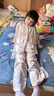 G.DUCKKIDS小黃鴨女童睡衣夏季兒童冰絲家居服2025新款可愛女孩寶寶空調(diào)服薄 粉色 110 (建議98-105cm 3-4周歲） 曬單實(shí)拍圖