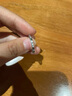 花有心柿蜂巢鈦鋼戒指女小眾設(shè)計(jì)素圈戒指女輕奢高級(jí)感對(duì)戒食指環(huán)洗澡免摘 【銀色】蜂巢點(diǎn)鉆戒指 7號(hào)（建議100-120斤選） 曬單實(shí)拍圖