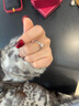 DRIG鉆戒指女求婚結婚一克拉莫桑鉆純銀送女友老婆生日禮物七夕情人節 2克拉(10％客戶(hù)的選擇) 閉口-不可調(量好尺寸備注客服) 曬單實(shí)拍圖