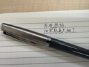 金豪（Jinhao） 86復(fù)古鋼筆學(xué)生專用書法練字彎尖美工筆簽字筆男女士高檔商務(wù)辦公定制刻字禮物禮品 鋼鐵灰【筆筒裝+墨囊5支】 直尖：0.5mm 曬單實(shí)拍圖